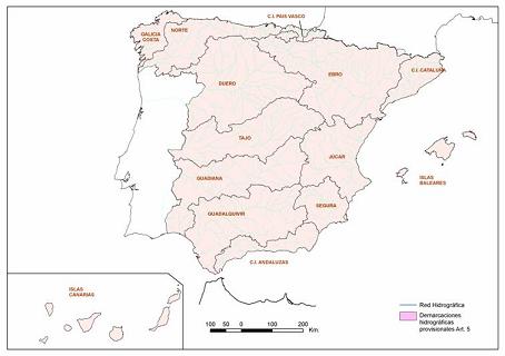 El nuevo mapa del agua en España. Organismos de cuenca, Demarcaciones  Hidrográficas y Autoridades Competentes | iAgua
