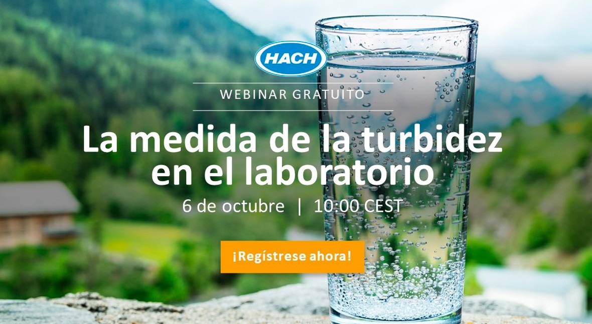 Hach presenta un nuevo Webinar sobre “La medida de la turbidez en el  laboratorio” | iAgua