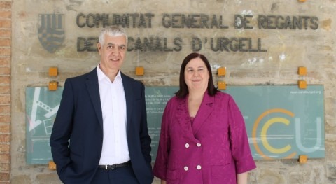 Inicio obras Modernización Canal d’Urgell