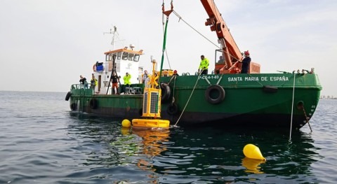 Gobierno España instala y pone marcha sistema monitorización Mar Menor