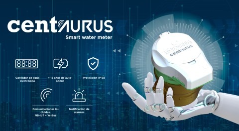 Hidroconta revoluciona control agua nuevo contador inteligente Centaurus