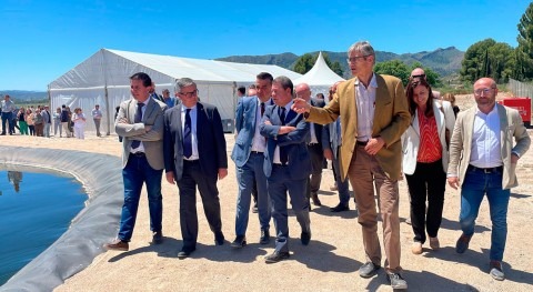 García-Page inaugura Agramón (Hellín) EDAR que obtiene bioproductos aguas residuales