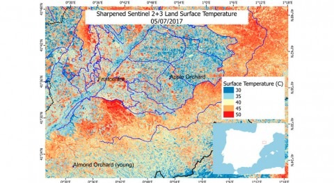¿Cómo estimar evapotranspiración vegetación partir datos obtenidos satélite?