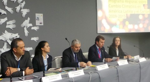 España y PNUD presentan acciones cooperación y cambio climático América Latina y Caribe