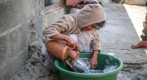 UNICEF, 90% niños Oriente Próximo y África viven zonas estrés hídrico