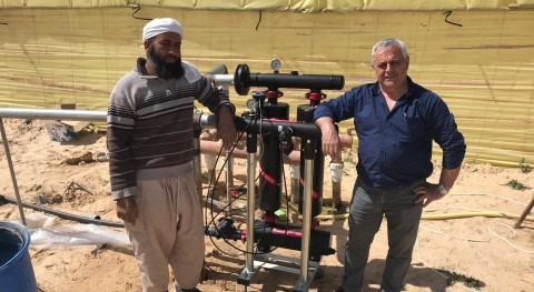 Separadores partículas PE-100: caso éxito desierto Sáhara