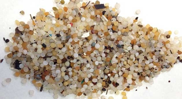 Contaminantes prioritarios presentes microplásticos depositados playas Gran Canaria