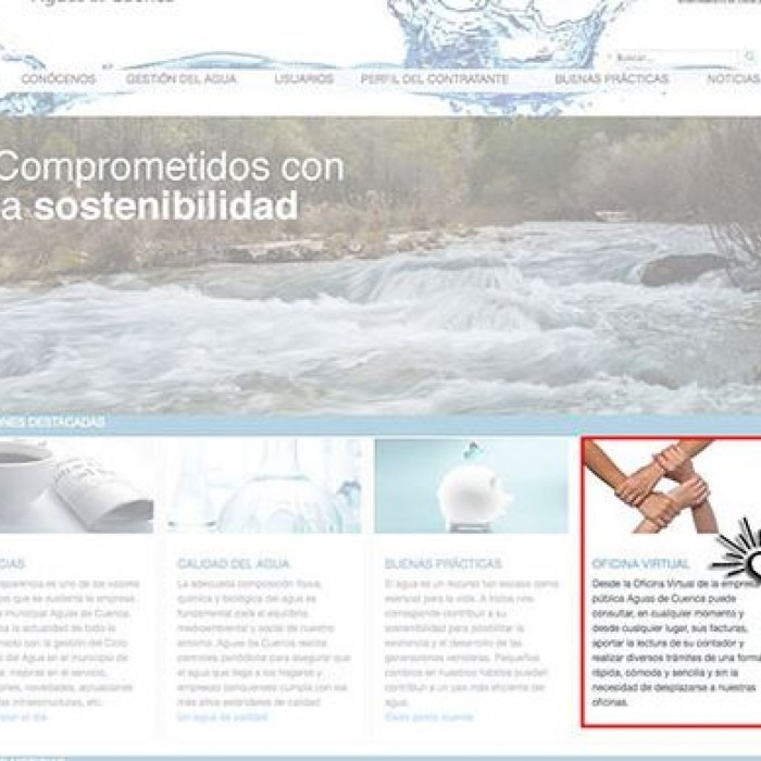 Aguas de Cuenca pone en marcha su oficina virtual | iAgua