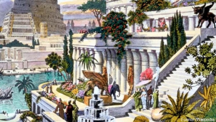 Los jardines colgantes de Babilonia pudieron llegar a consumir más de  30.000 litros de agua al día | iAgua