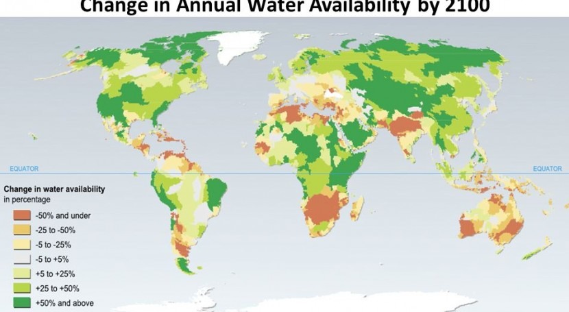 Disponibilidad de agua dulce en el mundo: El mapa para el año 2100 | iAgua